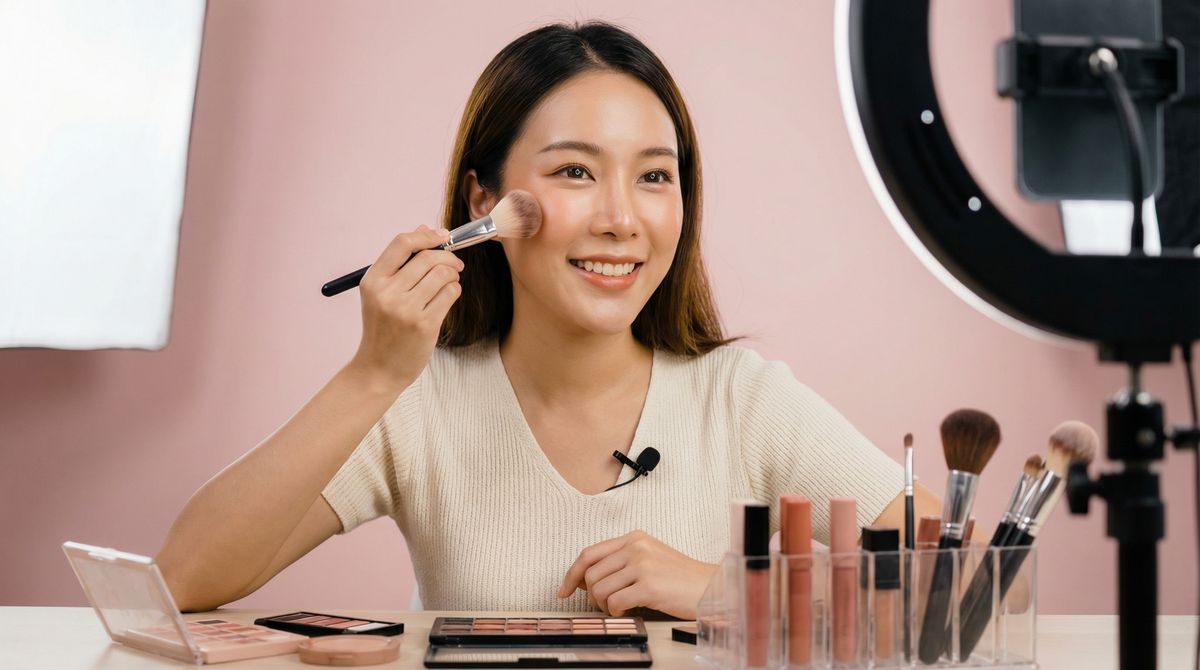 玩偶姐姐美妆视频教程